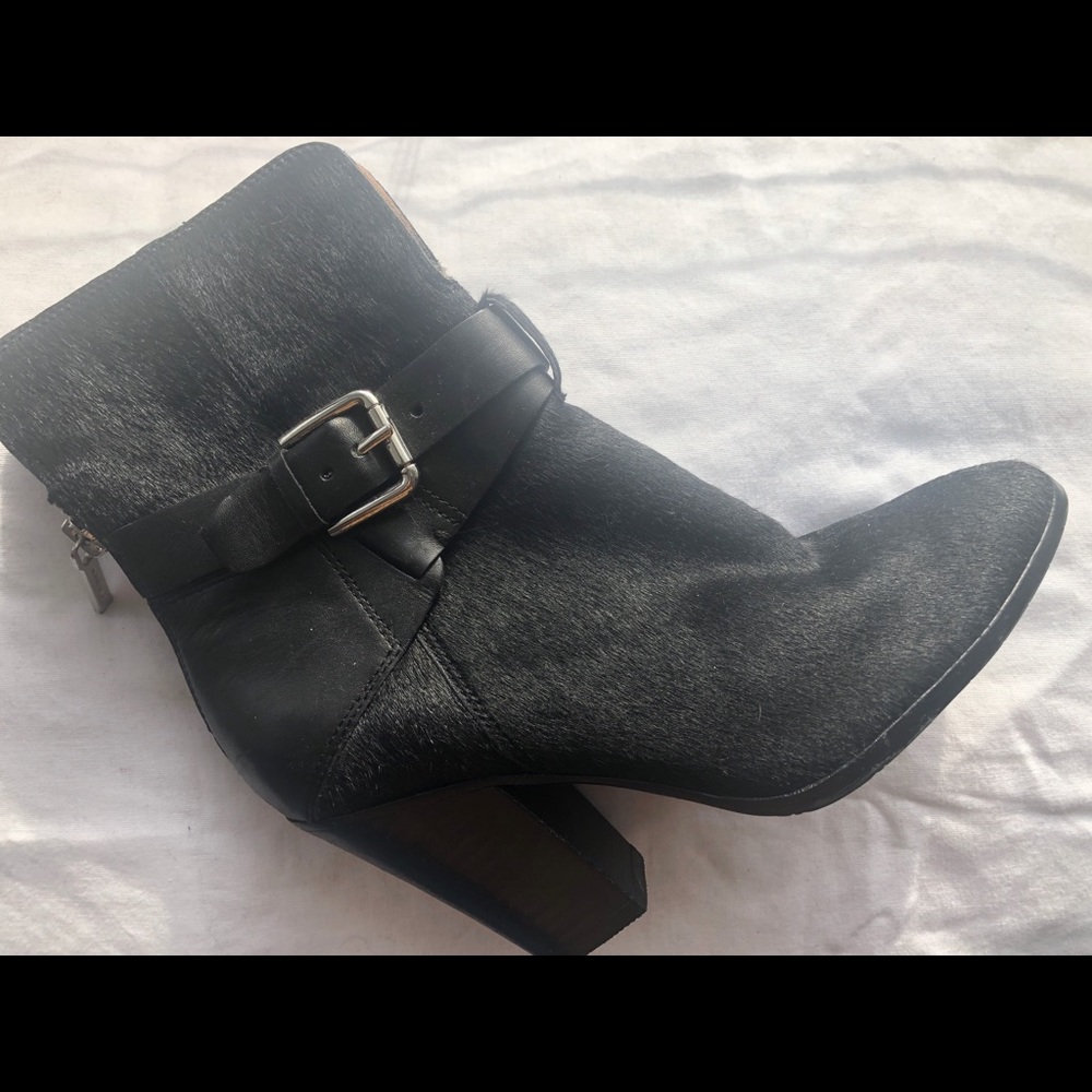Donald J. Pliner Sarje Genuine Calf Hair Booties
